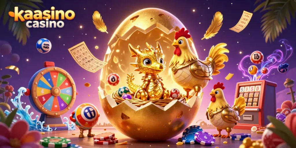 Experience winning with the vibrant scene of kaasino casino, showcasing thrilling gaming elements