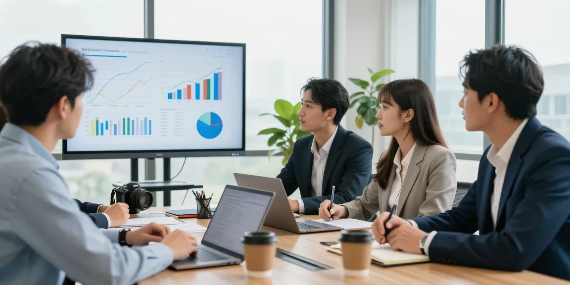 Zakelijk krediet bespreking in moderne kantooromgeving met diverse professionals.
